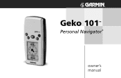Garmin Geko 101 Owner's Manual