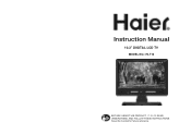 Haier HLT10 Instruction Manual