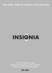 Insignia NS-2024 User Manual (English)