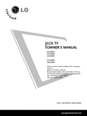 LG 42LG30DC Owners Manual