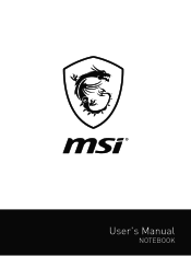 MSI GL75 User Manual