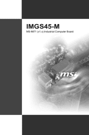 MSI IMGS45M User Guide