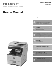 Sharp MX-B455W User Manual - MX-B355W | MX-B455W