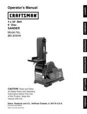 Craftsman 21514 Operation Manual