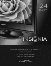 Insignia NS-24L120A13 Information Brochure (English)