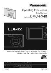 Panasonic DMC-FX48K Digital Still Camera