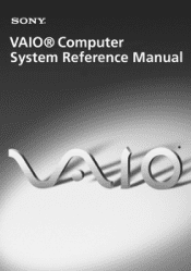 Sony PCV-RS310 System Reference Manual