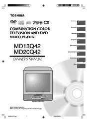 Toshiba MD20Q42 User Manual