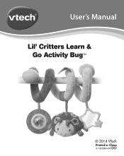 Vtech Lil Critters Learn & Go Activity Bug User Manual