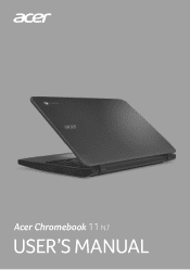 Acer Chromebook 11 N7 C731 User Manual