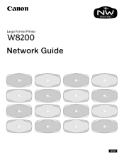 Canon imagePROGRAF W8200 Network Guide