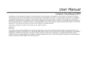 Creative 51MF5045AA000 User Manual