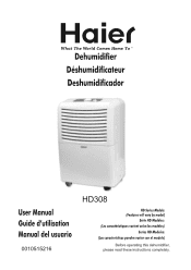 Haier HD308 User Manual