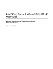 Intel SR1325TP1 User Guide