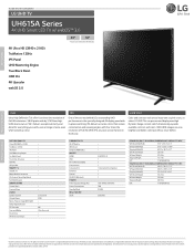 LG 55UH615A Owners Manual - English