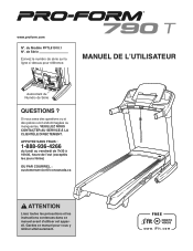 ProForm 790t Treadmill Canadian French Manual