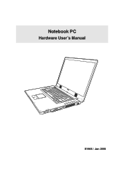 Asus W2V W2 User's Manual for English Edition (E1965)