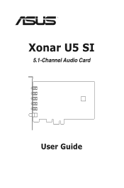 Asus XONAR U5 SI User Guide