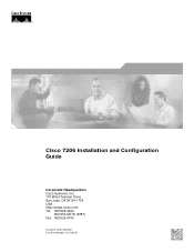 Cisco 7206VXR Installation Guide