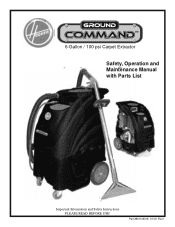 Hoover CH83015 Manual