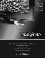 Insignia NS-32LD120A13 Information Brochure (English)