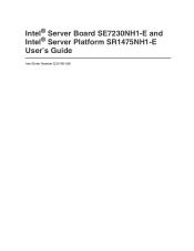 Intel SE7230NH1 User Guide