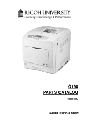 Ricoh C420DN Parts Catalog