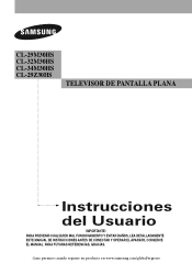 Samsung CL-29Z30HS User Manual (user Manual) (ver.1.0) (Spanish)