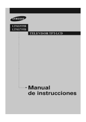 Samsung LTM1555B User Manual (SPANISH)