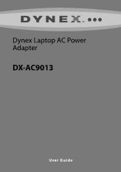 Dynex DX-AC9013 User Manual (English)