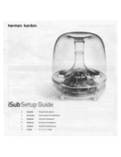 Harman Kardon ISUB Owners Manual