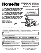 Homelite UT10680 User Manual