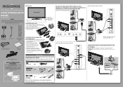 Insignia NS-46E790A12 Quick Setup Guide (French)