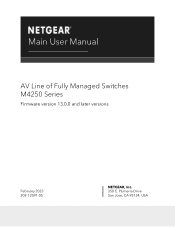 Netgear M4250-8G2XF-PoE User Manual