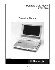 Polaroid PDM-0723 User Manual
