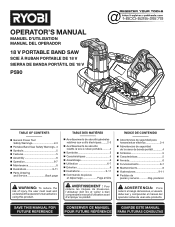 Ryobi P590 Operation Manual