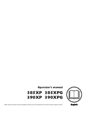 Husqvarna 390 XP W Owners Manual