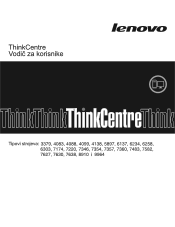 Lenovo ThinkCentre M58p (Croatian) User guide