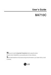 LG M4710C-BA User Guide