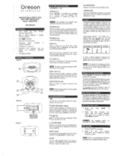 Oregon Scientific RM313PNA User Manual