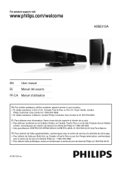 Philips HSB2313A User manual