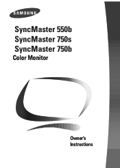 Samsung 550B User Manual (user Manual) (ver.1.0) (English)