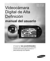 Samsung HMX R10 User Manual (SPANISH)