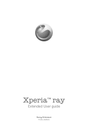 Sony Ericsson Xperiatrade ray User Guide