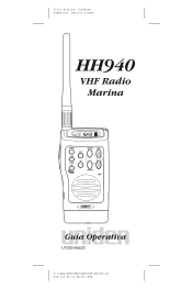 Uniden HH940 Spanish Owners Manual