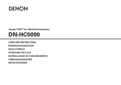 Denon DN-HC5000 Operating Instructions