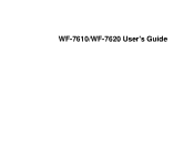 Epson WorkForce WF-7610 User Manual
