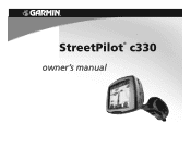 Garmin StreetPilot C330 Owner's Manual