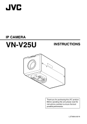 JVC V25U Instruction Manual