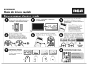 RCA RCRPS06GR Quick Start Guide Spanish